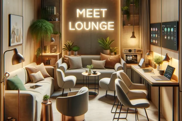 انقلاب در محیط کار: ترکیب کافه و Meet Lounge برای تقویت همکاری و خلاقیت